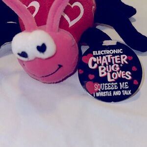 Main Joy Limited, Toy, Electronic, Chatter bug Loves, pink, red, white & black.